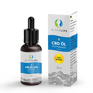 After Life CBD ÖL 10% mit Pfefferminze Geschmack