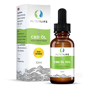 Hanföl von Afterlife: CBD ÖL Tropfen 15%