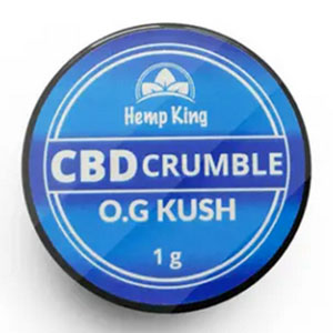 Hemp King CBD Wax Crumble OG Kush