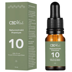 CBD Naturextrakt PREMIUM Öl 10%