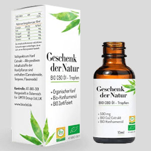 Gift of Nature BIO CBD ÖL Tropfen 5%