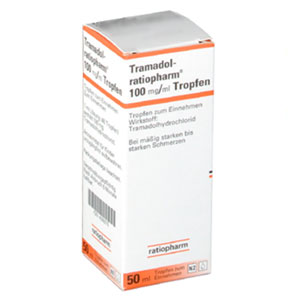 Tramadol 100 mg pro ml der Tropfen